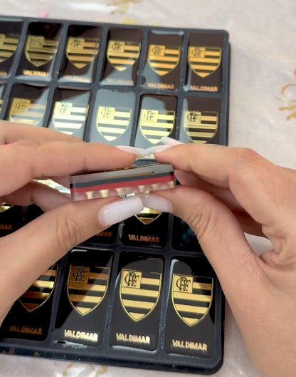 Dominó de Resina Personalizado Flamengo – Edição Holográfica
