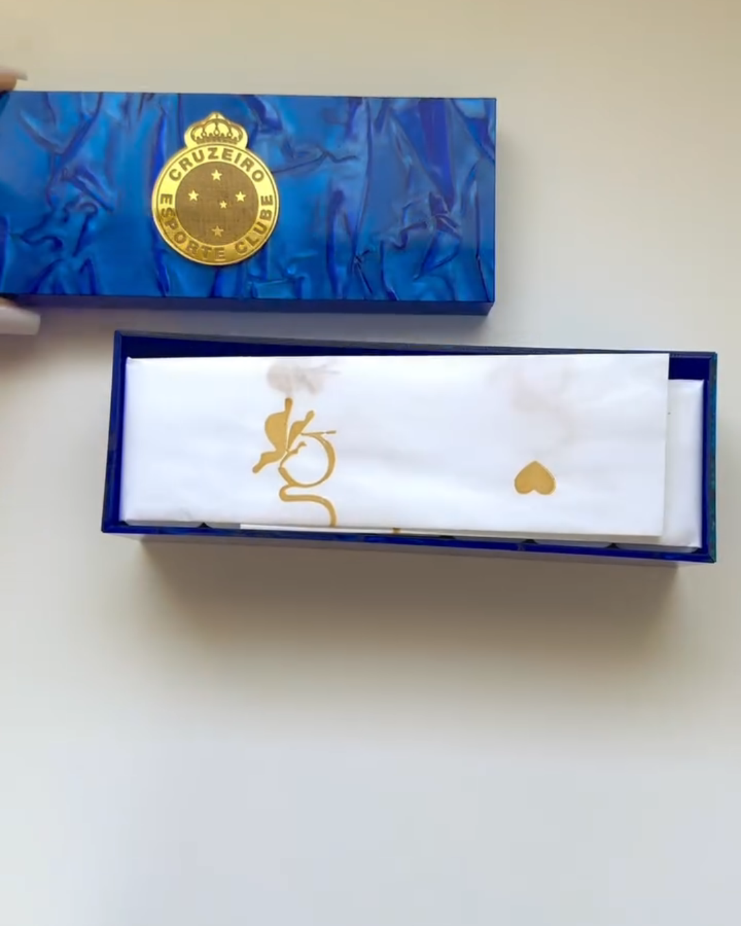 Dominó de Resina Personalizado Cruzeiro – Edição Holográfica